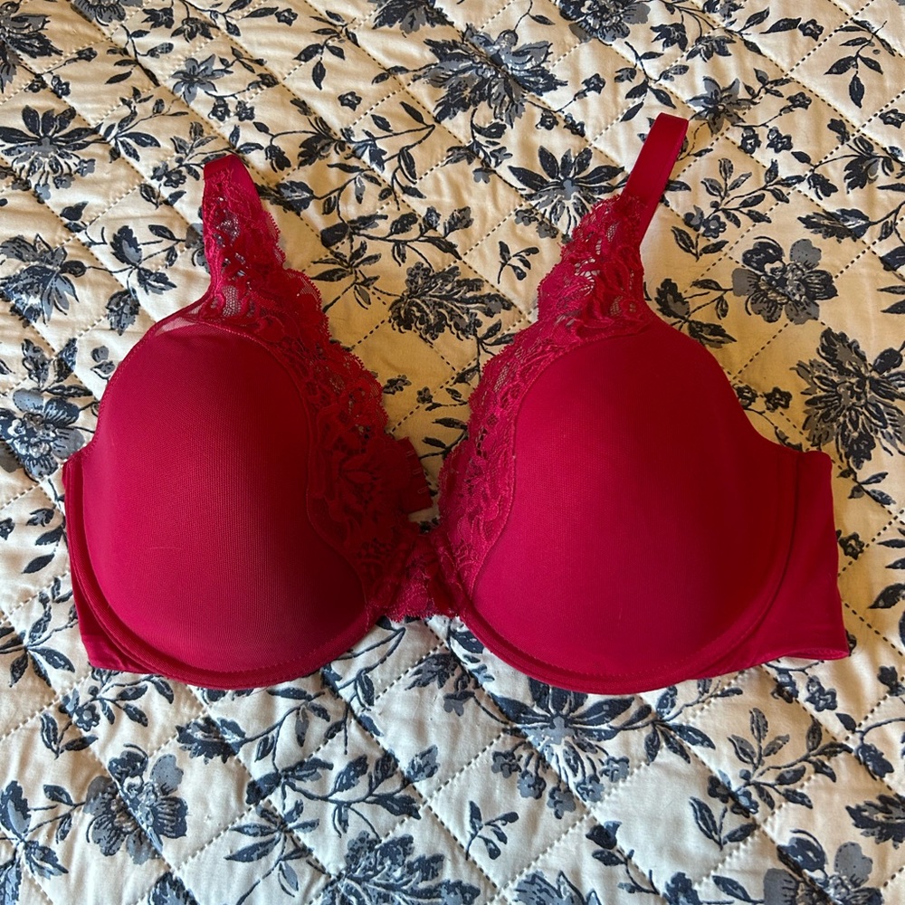 Bali Vibrant Red Lace Bra